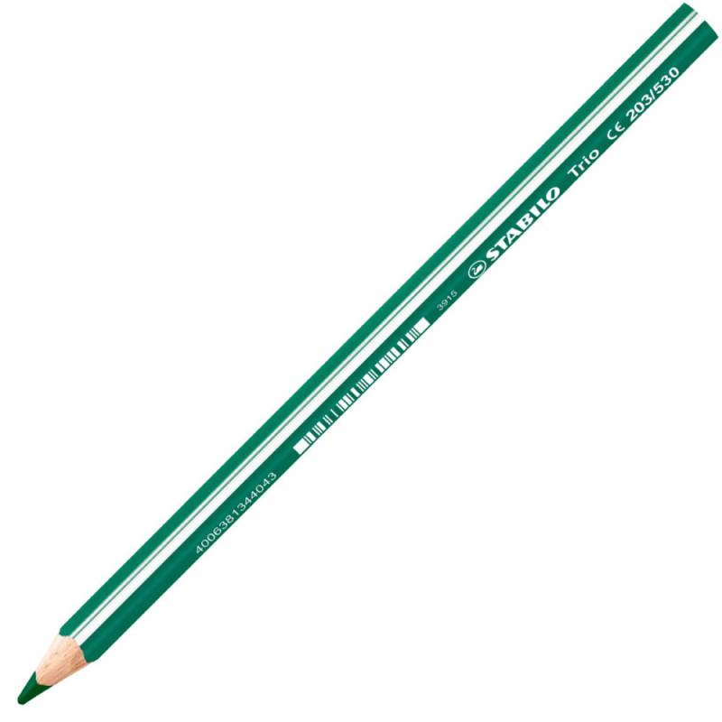 STABILO Buntstift Trio dick, Sets Einzeln, Farbe grün STABILO Buntstift Trio dick, Sets Einzeln, Farbe grün von STABILO