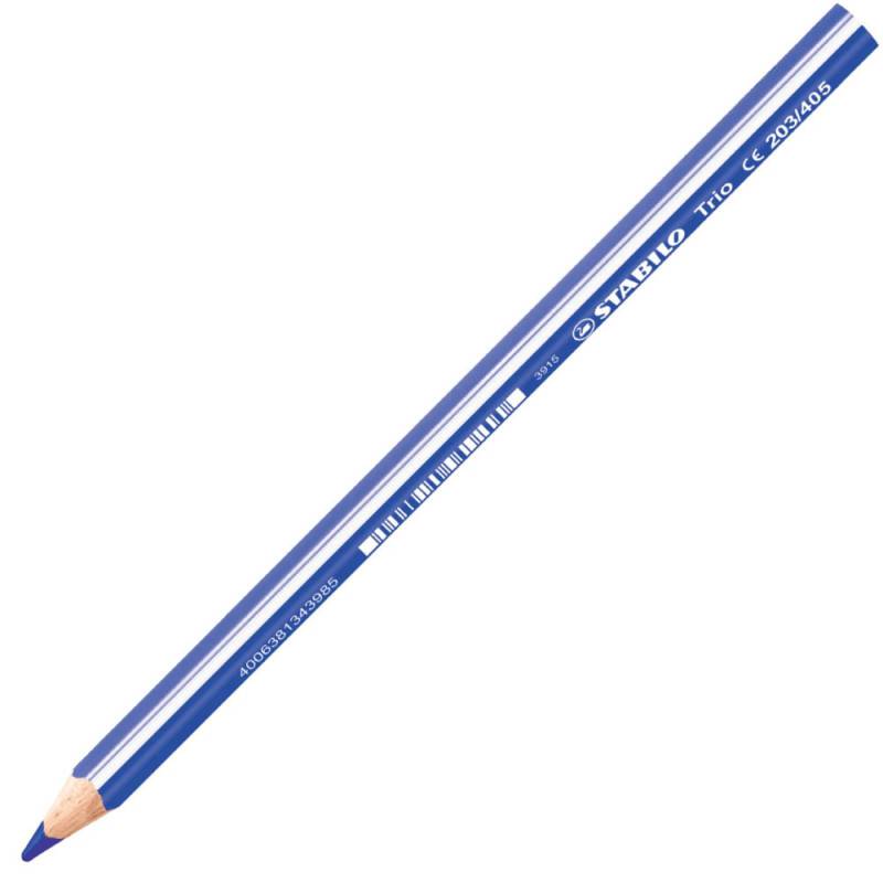 STABILO Buntstift Trio dick, Sets Einzeln, Farbe ultramarinblau STABILO Buntstift Trio dick, Sets Einzeln, Farbe ultramarinblau von STABILO