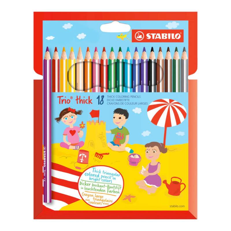 STABILO Buntstift Trio dick, Sets Sets, STABILO Sets 18er Set STABILO Buntstift Trio dick, Sets Sets, STABILO Sets 18er Set von STABILO