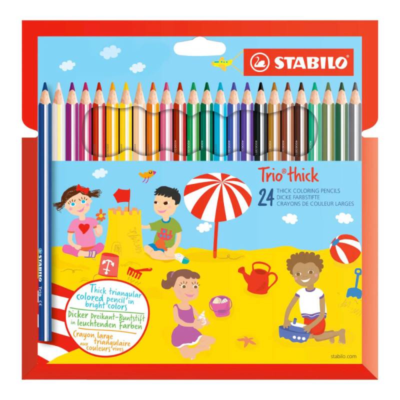 STABILO Buntstift Trio dick, Sets Sets, STABILO Sets 24er Set STABILO Buntstift Trio dick, Sets Sets, STABILO Sets 24er Set von STABILO
