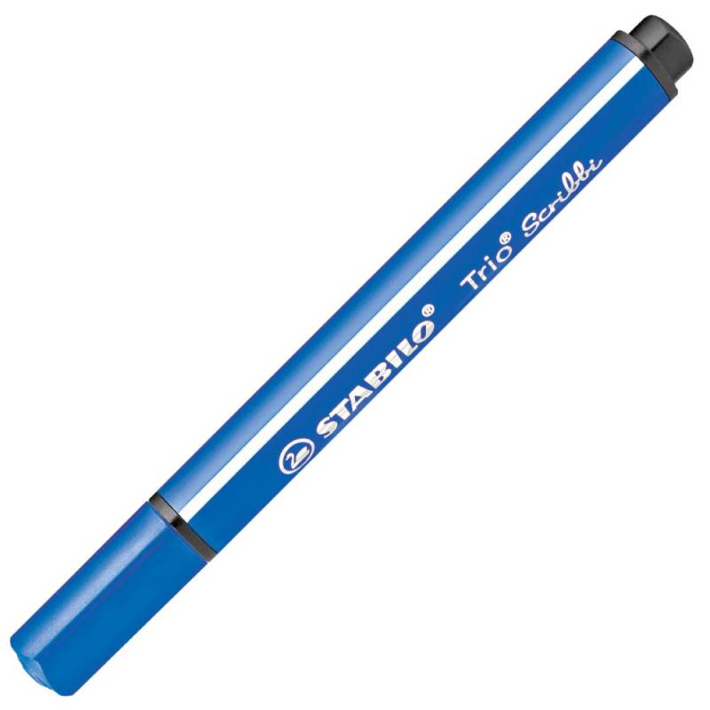 STABILO Filzstift Trio Scribbi, Sets Einzeln, Farbe blau STABILO Filzstift Trio Scribbi, Sets Einzeln, Farbe blau von STABILO