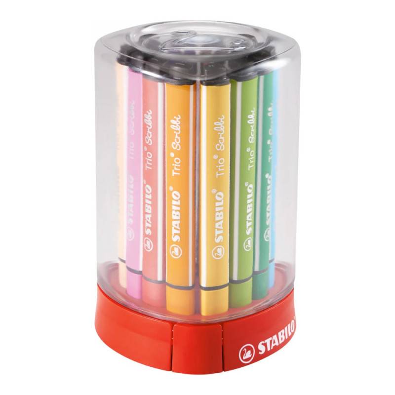 STABILO Filzstift Trio Scribbi, Sets Sets, STABILO Sets 12er Tischset STABILO Filzstift Trio Scribbi, Sets Sets, STABILO Sets 12er Tischset von STABILO