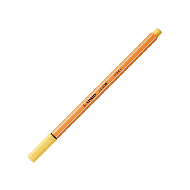 STABILO Fineliner point 88, Sets Einzeln, Farbe hellgelb STABILO Fineliner point 88, Sets Einzeln, Farbe hellgelb von STABILO