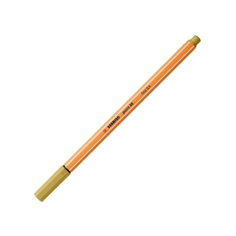 STABILO Fineliner point 88, Sets Einzeln, Farbe khaki von STABILO