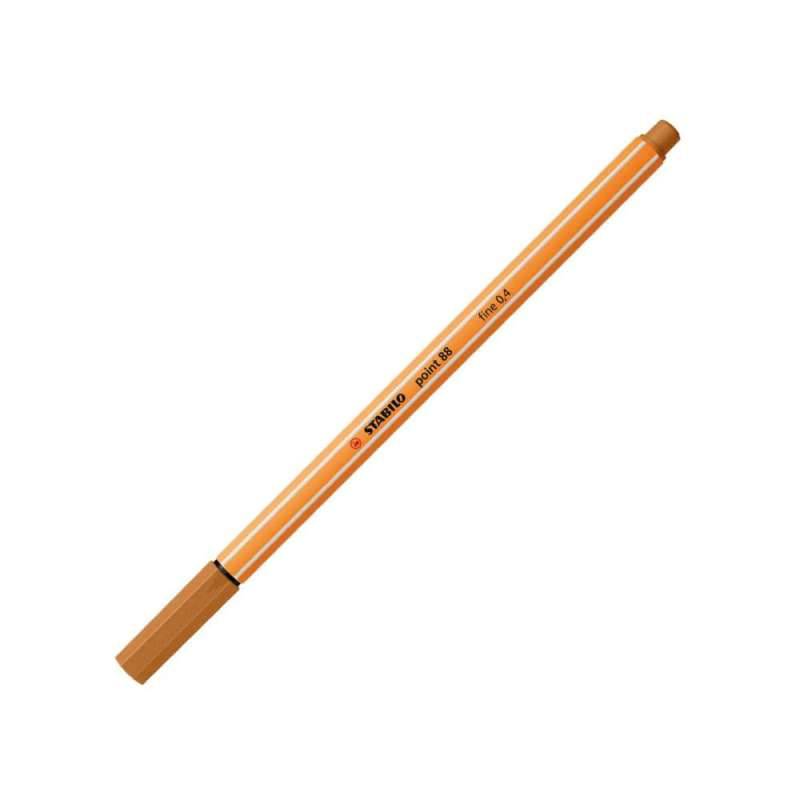 STABILO Fineliner point 88, Sets Einzeln, Farbe  ocker dunkel von STABILO