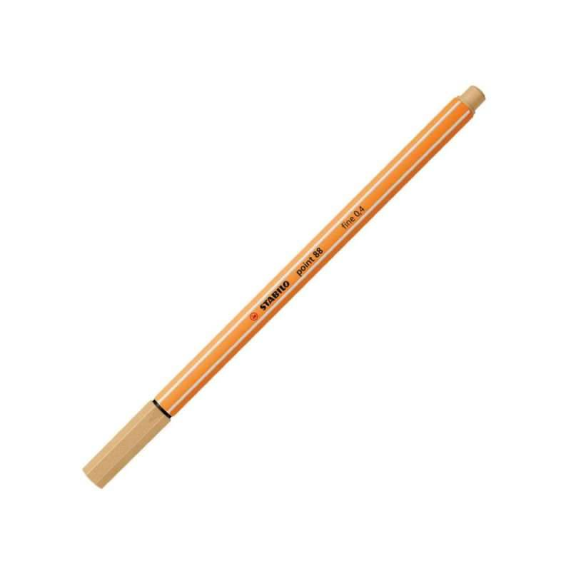 STABILO Fineliner point 88, Sets Einzeln, Farbe ocker hell von STABILO
