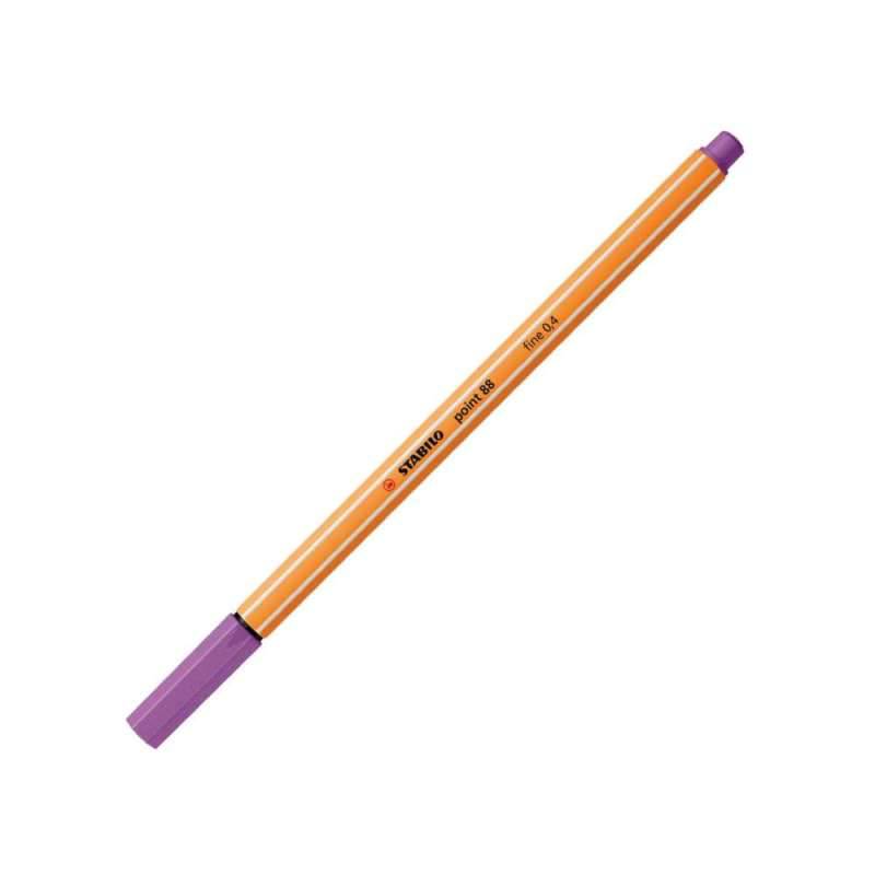 STABILO Fineliner point 88, Sets Einzeln, Farbe pflaume von STABILO