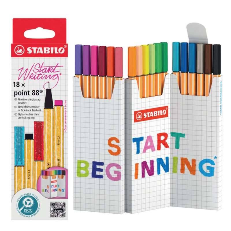 STABILO Fineliner point 88, Sets Sets, STABILO Sets 18er Tischset von STABILO