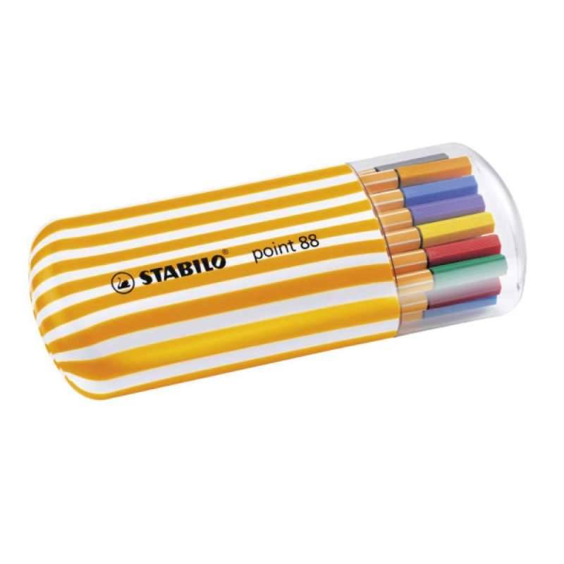 STABILO Fineliner point 88, Sets Sets, STABILO Sets 20er Set Zebrui von STABILO
