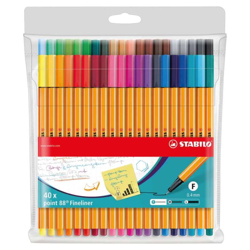 STABILO Fineliner point 88, Sets Sets, STABILO Sets 40er Set STABILO Fineliner point 88, Sets Sets, STABILO Sets 40er Set von STABILO