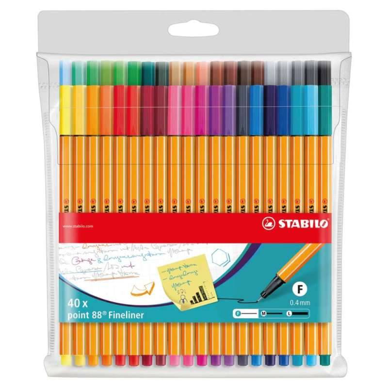 STABILO Fineliner point 88, Sets Sets, STABILO Sets 40er Set von STABILO