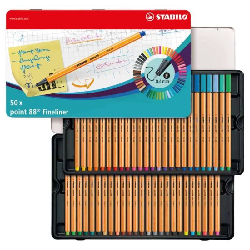 STABILO Fineliner point 88, Sets Sets, STABILO Sets 50er Set von STABILO