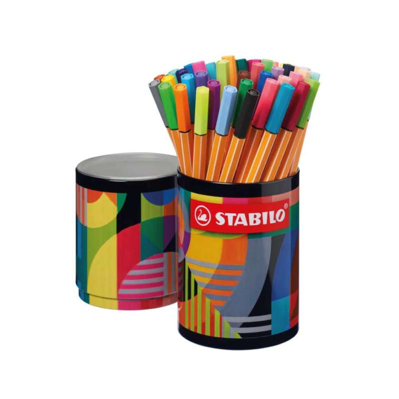 STABILO Fineliner point 88 ARTY, STABILO Sets 45er Metallrunddose STABILO Fineliner point 88 ARTY, STABILO Sets 45er Metallrunddose von STABILO