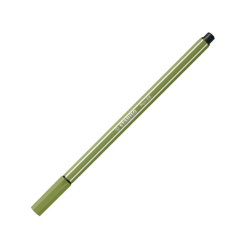 STABILO Premium Filzstift Pen 68, Sets Einzeln, Farbe moosgrün STABILO Premium Filzstift Pen 68, Sets Einzeln, Farbe moosgrün von STABILO