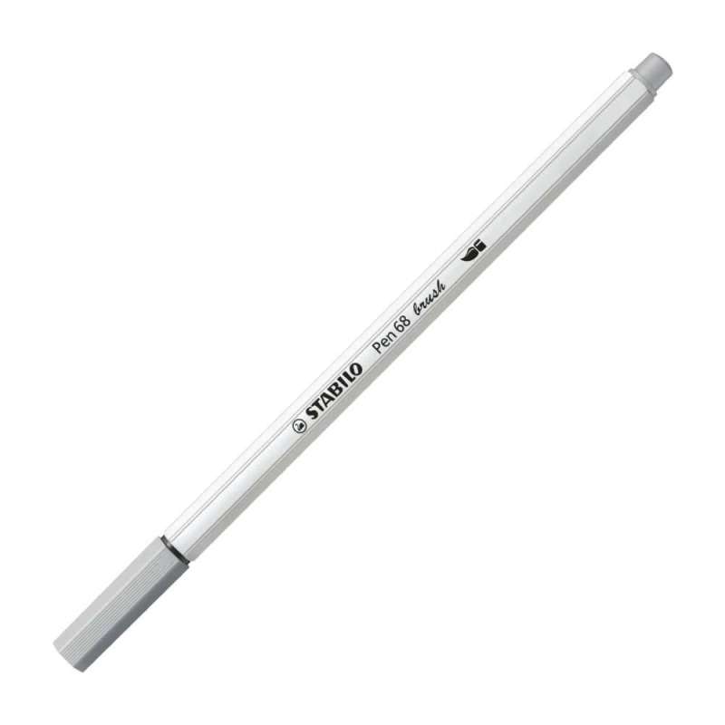 STABILO Premium-Filzstift Pen 68 brush, Sets Einzeln, Farbe mittelgrau STABILO Premium-Filzstift Pen 68 brush, Sets Einzeln, Farbe mittelgrau von STABILO