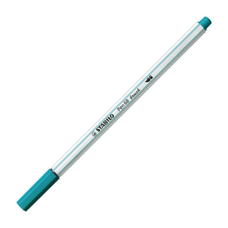 STABILO Premium-Filzstift Pen 68 brush, Sets Einzeln, Farbe türkisblau STABILO Premium-Filzstift Pen 68 brush, Sets Einzeln, Farbe türkisblau von STABILO
