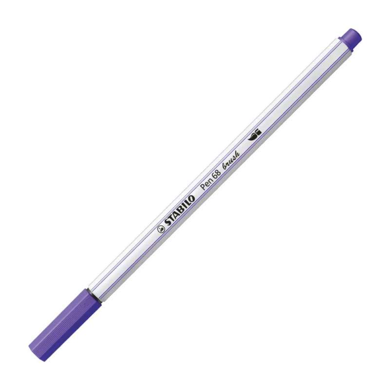 STABILO Premium-Filzstift Pen 68 brush, Sets Einzeln, Farbe violett STABILO Premium-Filzstift Pen 68 brush, Sets Einzeln, Farbe violett von STABILO
