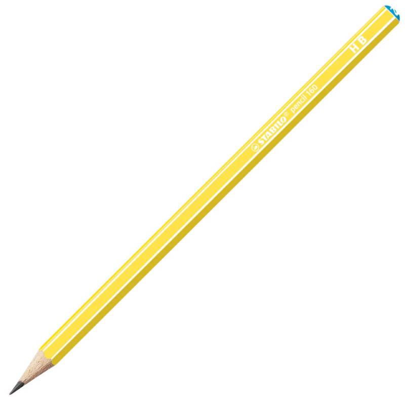STABILO Schulbleistift pencil 160, Sets Einzeln, Bleistift ohne Radierer, Härtegrad 2B, Farbe gelb STABILO Schulbleistift pencil 160, Sets Einzeln, Bleistift ohne Radierer, Härtegrad 2B, Farbe gelb von STABILO