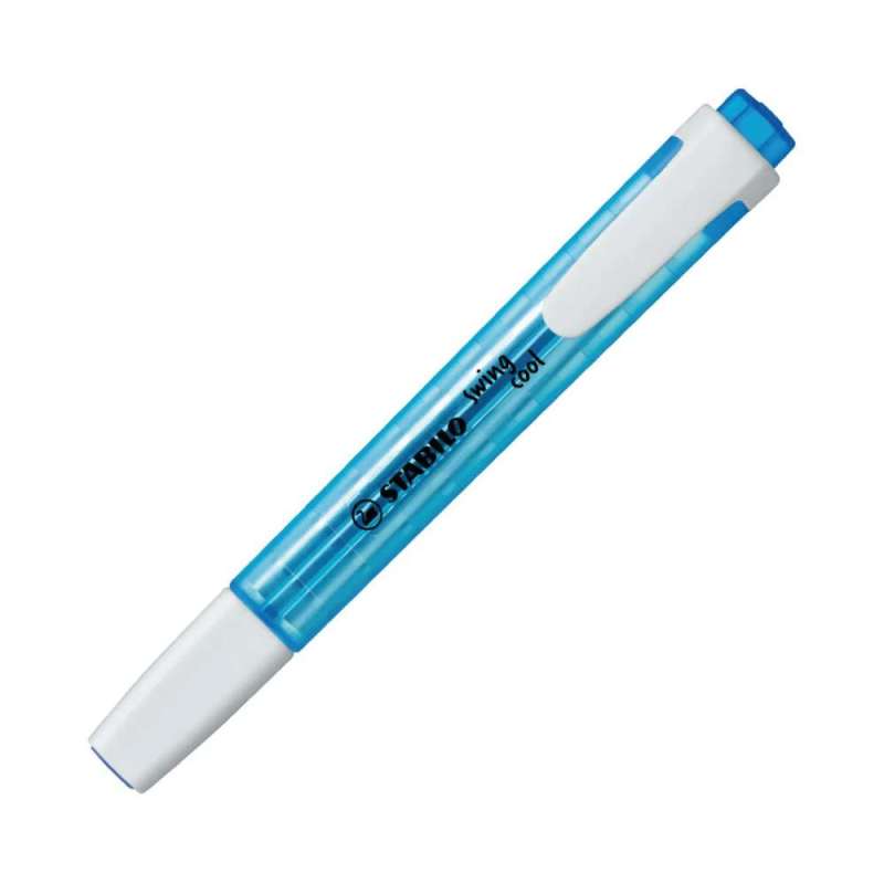 STABILO Textmarker swing cool, Sets Einzeln, Farbe blau von STABILO