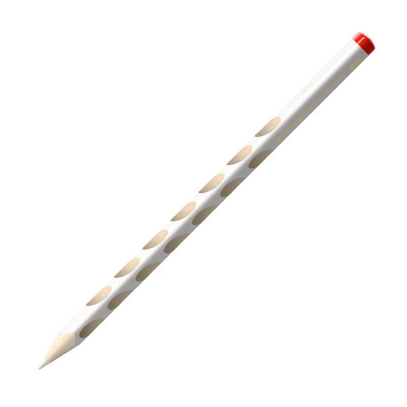 STABILO ergonomische Buntstifte EASYcolors, Sets Einzeln, Händigkeit rechtshändig, Farbe weiß von STABILO