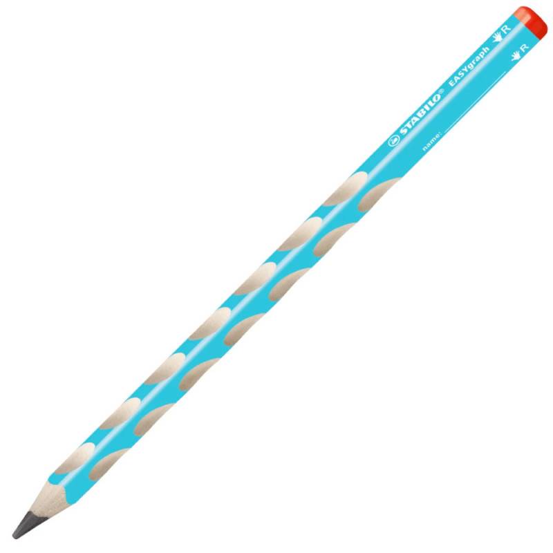 STABILO ergonomischer Bleistift EASYgraph, Händigkeit rechtshändig, Härtegrad 2B, Farbe blau STABILO ergonomischer Bleistift EASYgraph, Händigkeit rechtshändig, Härtegrad 2B, Farbe blau von STABILO
