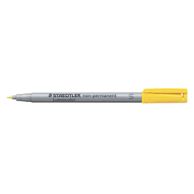 STAEDTLER Lumocolor Folienschreiber, Sets Einzeln, Ausführung abwischbar, Strichstärke 0,4 mm, Farbe gelb STAEDTLER Lumocolor Folienschreiber, Sets Einzeln, Ausführung abwischbar, Strichstärke 0,4 mm, Farbe gelb von STAEDTLER