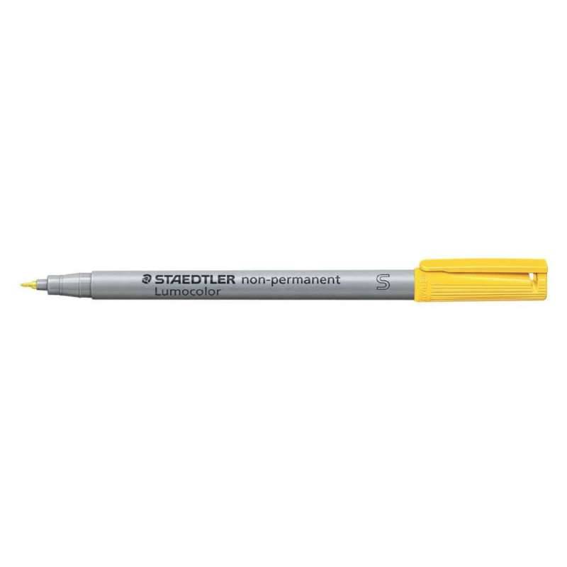 STAEDTLER Lumocolor Folienschreiber, Sets Einzeln, Ausführung abwischbar, Strichstärke 0,4 mm, Farbe gelb STAEDTLER Lumocolor Folienschreiber, Sets Einzeln, Ausführung abwischbar, Strichstärke 0,4 mm, Farbe gelb von STAEDTLER