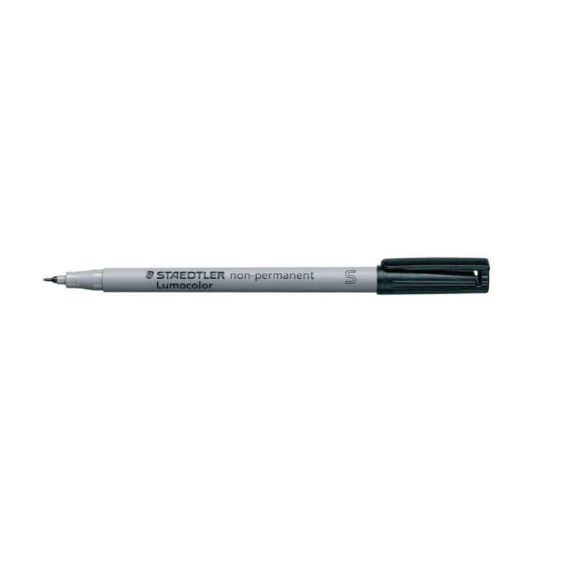 STAEDTLER Lumocolor Folienschreiber, Sets Einzeln, Ausführung abwischbar, Strichstärke 0,4 mm, Farbe schwarz von STAEDTLER