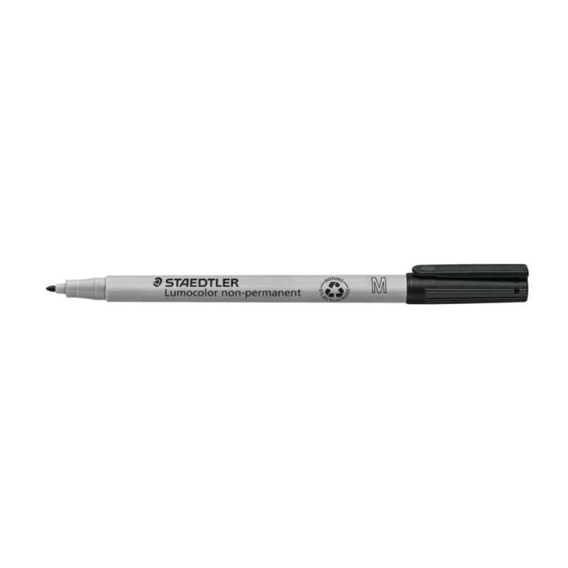 STAEDTLER Lumocolor Folienschreiber, Sets Einzeln, Ausführung abwischbar, Strichstärke 1,0 mm, Farbe schwarz STAEDTLER Lumocolor Folienschreiber, Sets Einzeln, Ausführung abwischbar, Strichstärke 1,0 mm, Farbe schwarz von STAEDTLER