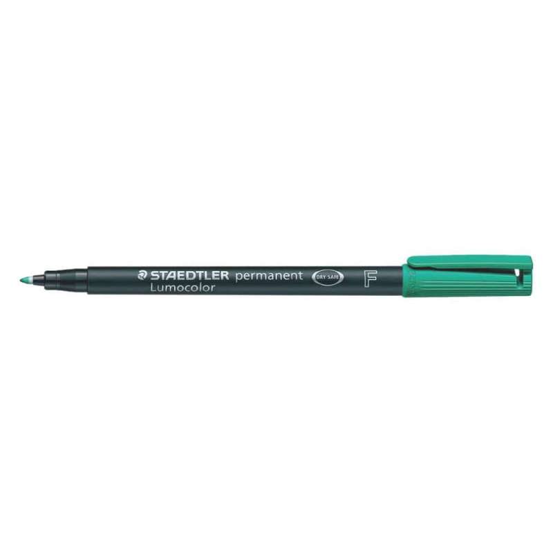 STAEDTLER Lumocolor Folienschreiber, Sets Einzeln, Ausführung permanent, Strichstärke 0,6 mm, Farbe grün STAEDTLER Lumocolor Folienschreiber, Sets Einzeln, Ausführung permanent, Strichstärke 0,6 mm, Farbe grün von STAEDTLER