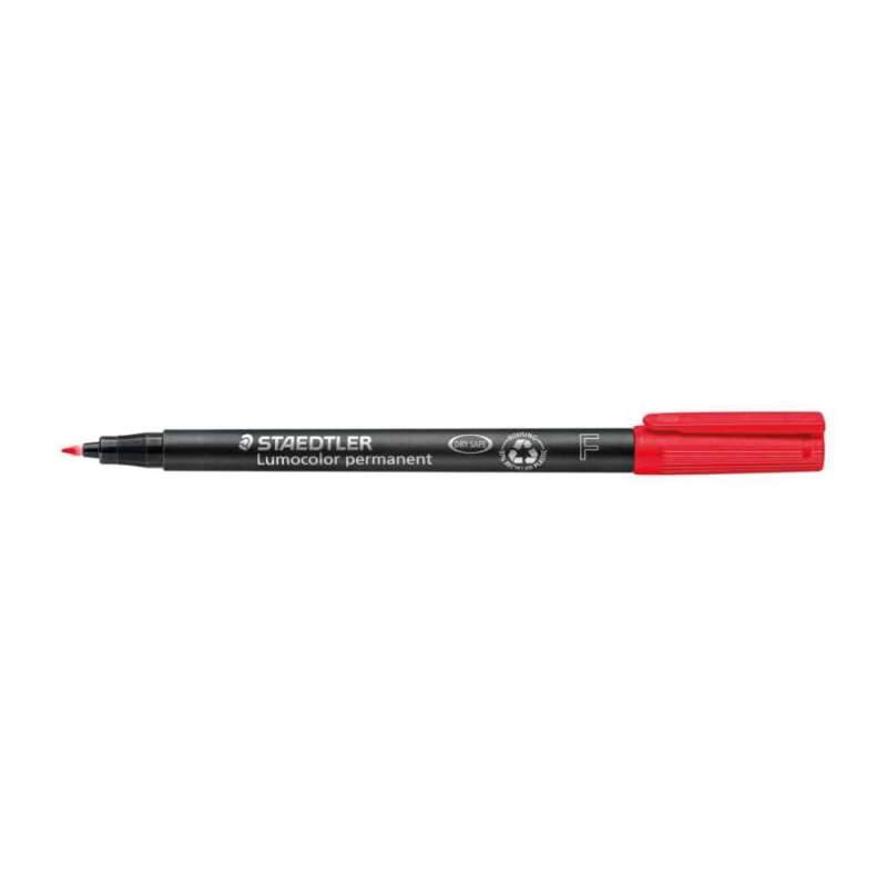 STAEDTLER Lumocolor Folienschreiber, Sets Einzeln, Ausführung permanent, Strichstärke 0,6 mm, Farbe rot STAEDTLER Lumocolor Folienschreiber, Sets Einzeln, Ausführung permanent, Strichstärke 0,6 mm, Farbe rot von STAEDTLER