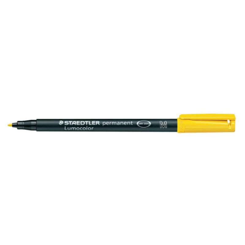 STAEDTLER Lumocolor Folienschreiber, Sets Einzeln, Ausführung permanent, Strichstärke 1,0 mm, Farbe gelb STAEDTLER Lumocolor Folienschreiber, Sets Einzeln, Ausführung permanent, Strichstärke 1,0 mm, Farbe gelb von STAEDTLER