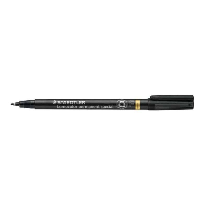 STAEDTLER Lumocolor Folienschreiber, Sets Einzeln, Ausführung permanent spezial, Strichstärke 0,6 mm, Farbe schwarz STAEDTLER Lumocolor Folienschreiber, Sets Einzeln, Ausführung permanent spezial, Strichstärke 0,6 mm, Farbe schwarz von STAEDTLER