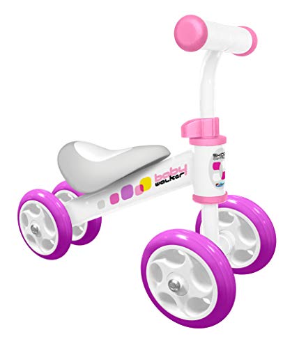 STAMP JS123251 Running Bike/LAUFRAD SKIDS Control Girl Baby-Walker, Rosa von Stamp