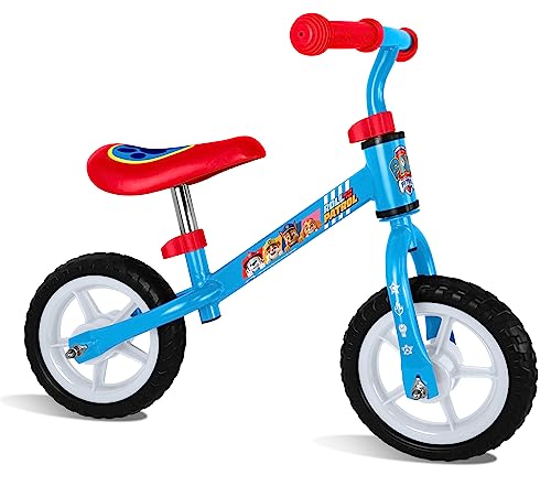 STAMP Unisex – Babys PAW Patrol Running Bike, Blue-RED-Yellow, 25 cm von Stamp