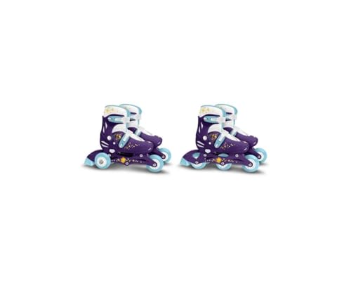 STAMP WI467301 Wish Adjustable Two in one 3 Wheels Skate Size 27-30, Violet von Stamp
