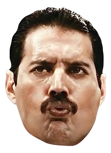 STAR CUTOUTS CM242 Freddie Mercury Maske Karton - Amazing Talking Point - So Realistisch STAR CUTOUTS CM242 Freddie Mercury Maske Karton - Amazing Talking Point - So Realistisch von STAR CUTOUTS