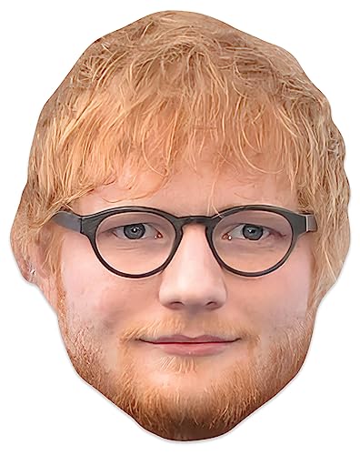 STAR CUTOUTS CM243 Ed Sheeran Maskenpappe – erstaunliches Gesprächsthema – so realistisch von STAR CUTOUTS