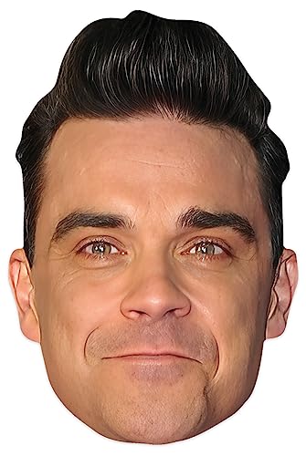 STAR CUTOUTS CM244 Robbie Williams Maske, Karton – erstaunliches Gesprächsthema – so realistisch STAR CUTOUTS CM244 Robbie Williams Maske, Karton – erstaunliches Gesprächsthema – so realistisch von STAR CUTOUTS