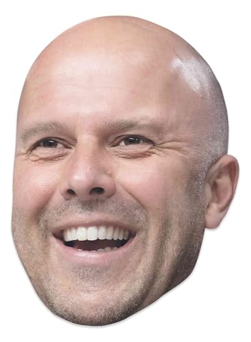 STAR CUTOUTS CM252 Arne Slot Single Cardboard Face Mask - Ideal for Fans, Parties & Celebrations STAR CUTOUTS CM252 Arne Slot Single Cardboard Face Mask - Ideal for Fans, Parties & Celebrations von STAR CUTOUTS
