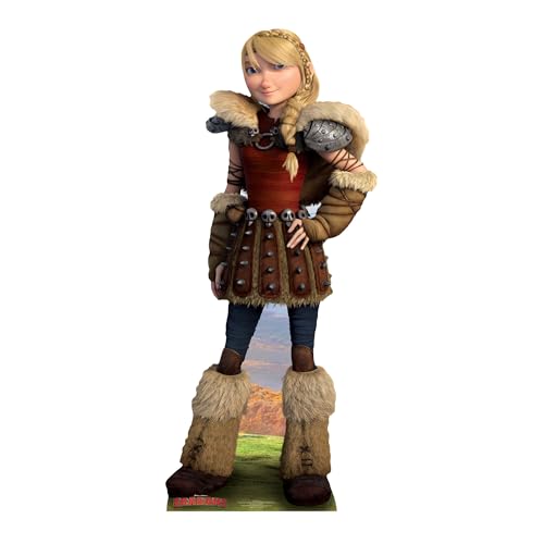STAR CUTOUTS SC733 Astrid Pappaufsteller Wikinger Drachenzähmen leicht gemacht 166 cm hoch 73 cm breit, Einfarbig, Mehrfarbig STAR CUTOUTS SC733 Astrid Pappaufsteller Wikinger Drachenzähmen leicht gemacht 166 cm hoch 73 cm breit, Einfarbig, Mehrfarbig von STAR CUTOUTS