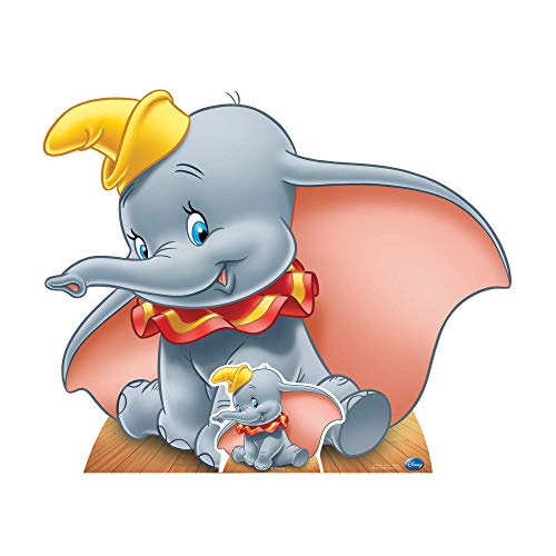 STAR CUTOUTS – stsc415 – Figur Riesen – Dumbo – Disney Dumbo – 74 x 92 cm von STAR CUTOUTS