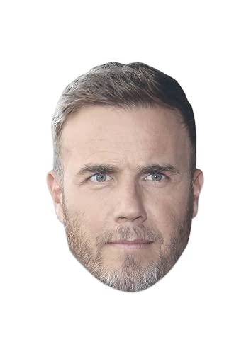 Star Cutouts Ltd CM213 Gesichtsmaske aus Karton von Gary Barlow l Talking Point, Spaß für Veranstaltungen und Partys, mehrfarbig Star Cutouts Ltd CM213 Gesichtsmaske aus Karton von Gary Barlow l Talking Point, Spaß für Veranstaltungen und Partys, mehrfarbig von STAR CUTOUTS