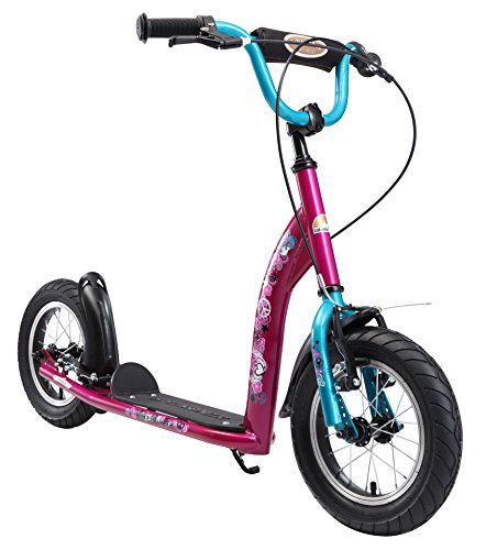 BIKESTAR Roller Kinderroller Tretroller Kickscooter mit Luftreifen für Mädchen ab 6-7 Jahre | 12 Zoll Sport Kinder Scooter | Berry & Türkis | Risikofrei Testen BIKESTAR Roller Kinderroller Tretroller Kickscooter mit Luftreifen für Mädchen ab 6-7 Jahre | 12 Zoll Sport Kinder Scooter | Berry & Türkis | Risikofrei Testen von STAR SCOOTER