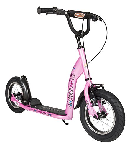 BIKESTAR Roller Kinderroller Tretroller Kickscooter mit Luftreifen für Mädchen ab 6-7 Jahre | 12 Zoll Sport Kinder Scooter | Pink | Risikofrei Testen BIKESTAR Roller Kinderroller Tretroller Kickscooter mit Luftreifen für Mädchen ab 6-7 Jahre | 12 Zoll Sport Kinder Scooter | Pink | Risikofrei Testen von STAR SCOOTER