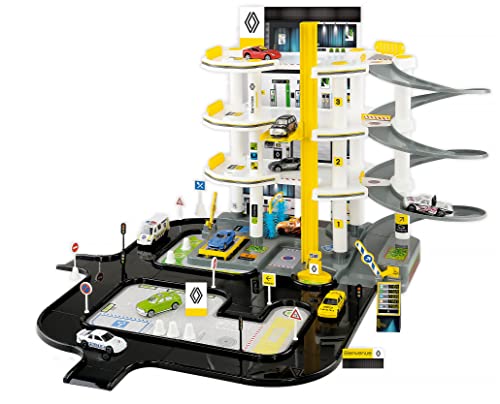STARLUX - Große Renault Garage mit kompletter Tankstelle 4 Ebenen und 2 Meter langem Rundkurs - Ab 3 Jahren 401306 von STARLUX