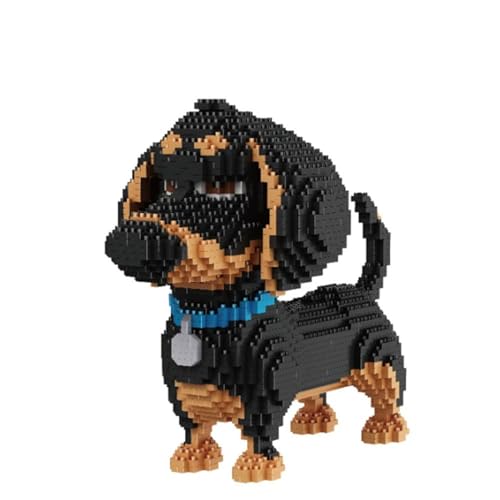 STARTONYOU 2100+ Pcs Pet Dog Modelling Blocks - Mini DIY Gifts Geeignet Für Erwachsene Und Kinder Zur Vervollständigung Eines Bauklotz-Sets, von STARTONYOU