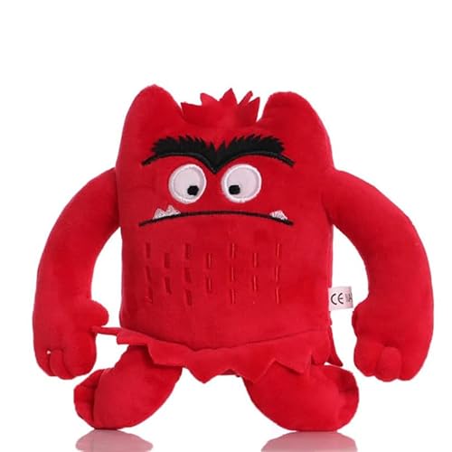 STARTONYOU Cartoon Monster Puppe, Niedliches Plüschtier, 15cm, Unisex, rot STARTONYOU Cartoon Monster Puppe, Niedliches Plüschtier, 15cm, Unisex, rot von STARTONYOU