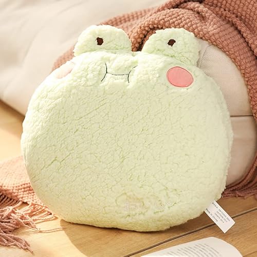 STARTONYOU Frosch Niedliches Plüschkissen, Sofakissen Kuscheltiere Kawaii Weiche Sofadekoration, Geschenke für Geburtstag Weihnachten 42cm (Frosch) von STARTONYOU