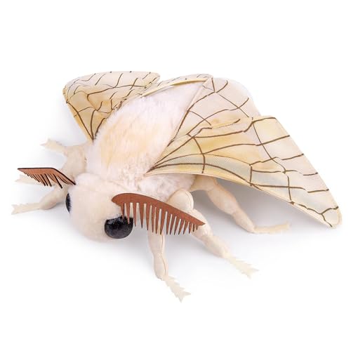 STARTONYOU Motte Plüschtier: Realistische Seidenmotte, Kawaii, für Wilde Tiere & Geschenke(27cm) von STARTONYOU